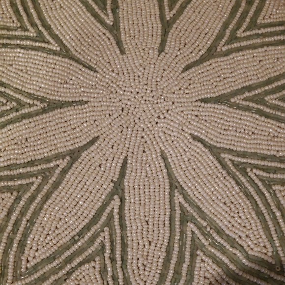 Pier 1 Dining Pier One Beaded Placemat Poshmark